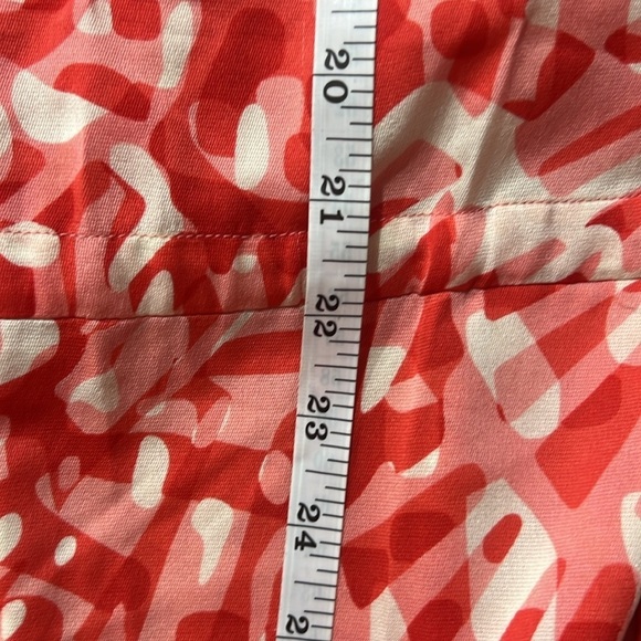 St. John,Silk Poppy,Pocketed,Side-Drawstring Dress,Yacht Wear,Luxury,EUC, Size 8 - Picture 16 of 16